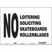 Safety Sign 10 in x 14 in Vinyl