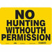 Safety Sign 10 in x 14 in Vinyl