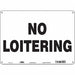 Safety Sign 10 in x 14 in Aluminum