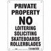 Safety Sign 10 in x 7 in Polyethylene