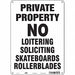 Safety Sign 14 inx10 in Polyethylene