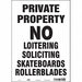 Safety Sign 14 in x 10 in Vinyl