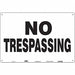 Safety Sign 24 in x 36 in Aluminum
