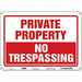 Safety Sign 10 inx14 in Polyethylene