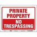 Safety Sign 10 inx14 in Vinyl