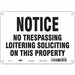 Safety Sign 7 in x 10 in Aluminum
