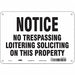 Safety Sign 7 inx10 in Polyethylene
