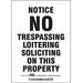 Safety Sign 7 in x 5 in Vinyl