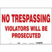 Safety Sign 14 inx20 in Vinyl