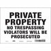 Safety Sign 7 in x 10 in Vinyl