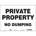Safety Sign 10 inx14 in Vinyl
