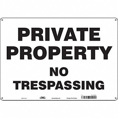 Safety Sign 14 inx20 in Aluminum