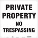 Safety Sign 18 in x 18 in Aluminum