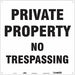 Safety Sign 18 in x 18 in Polyethylene