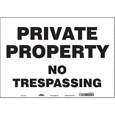Safety Sign 14 in x 20 in Vinyl