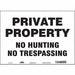 Safety Sign 10 in x 14 in Vinyl