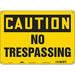 Safety Sign 10 in x 14 in Aluminum