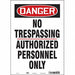 Safety Sign 14 in x 10 in Vinyl