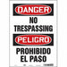Safety Sign 14 in x 10 in Vinyl