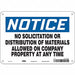 Safety Sign 7 in x 10 in Polyethylene