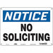 Safety Sign 10 in x 14 in Polyethylene