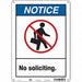 Safety Sign 14 in x 10 in Aluminum