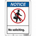 Safety Sign 14 in x 10 in Polyethylene
