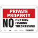 Safety Sign 7 inx10 in Polyethylene