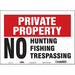 Safety Sign 10 in x 14 in Vinyl