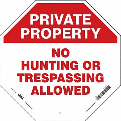 Safety Sign 24 in x 24 in Aluminum