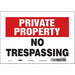 Safety Sign 7 inx10 in Vinyl