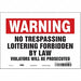 Safety Sign 7 in x 10 in Vinyl