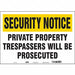 Safety Sign 14 inx20 in Vinyl