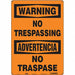 Safety Sign 20 inx14 in Polyethylene