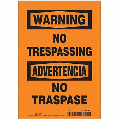 Safety Sign 10 in x 7 in Vinyl
