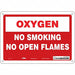 Safety Sign 7 in x 10 in Aluminum