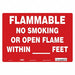 Safety Sign 10 in x 14 in Vinyl