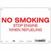 Safety Sign 7 in x 10 in Polyethylene