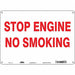 Safety Sign 10 inx14 in Polyethylene