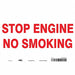 Safety Sign 7 inx10 in Vinyl
