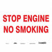 Safety Sign 10 inx14 in Vinyl
