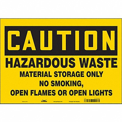 Safety Sign 14 inx20 in Vinyl