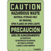 Safety Sign 14 in x 10 in Glow Vinyl