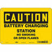 No Smoking Sign 7 in x 10 in Aluminum