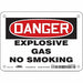 Safety Sign 5 in x 7 in Vinyl