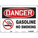 Safety Sign 10 inx14 in Polyethylene