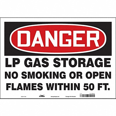 Safety Sign 14 inx20 in Vinyl