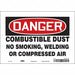 Safety Sign 7 in x 10 in Vinyl