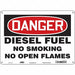Safety Sign 10 inx14 in Aluminum