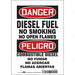 Safety Sign 10 inx7 in Vinyl